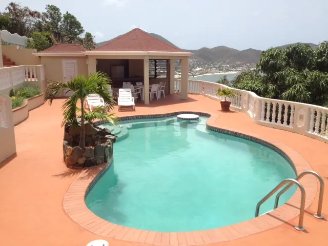 15. For Sale 4 Bedroom 4 Bath Villa Harbor View Cul De Sac St. Maarten Pool2 18 11zon