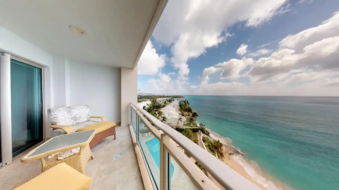 For Sale 2 Bedroom 2.5 Bath Beach Front Condo St. Maarten Cupecoy 1 1 11zon 1 11zon