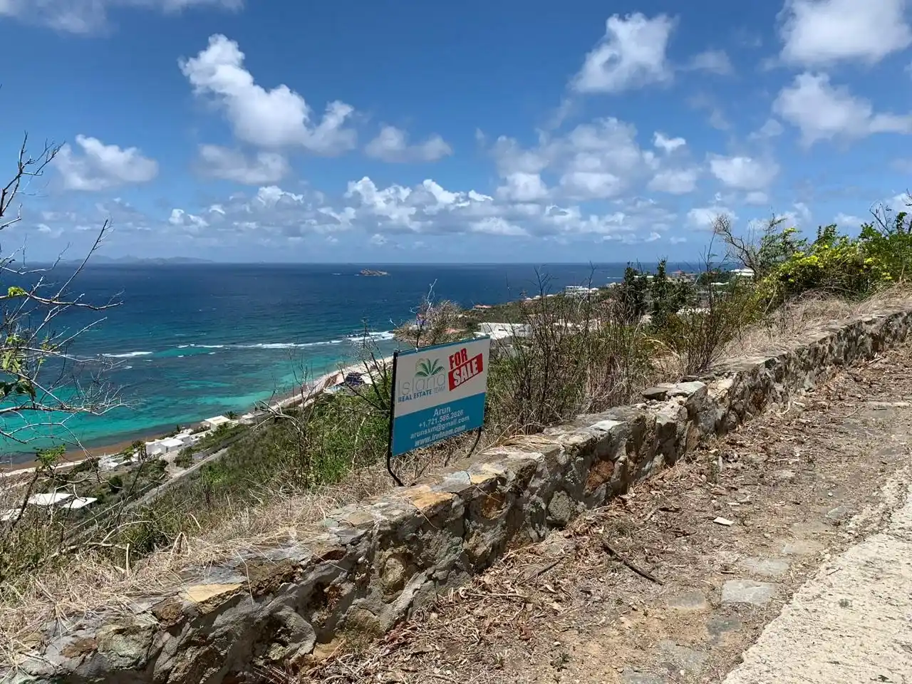 For Sale 2330 M2 Ocean View Land Sint Maarten Oyster Pond 5 3 11zon 3 11zon