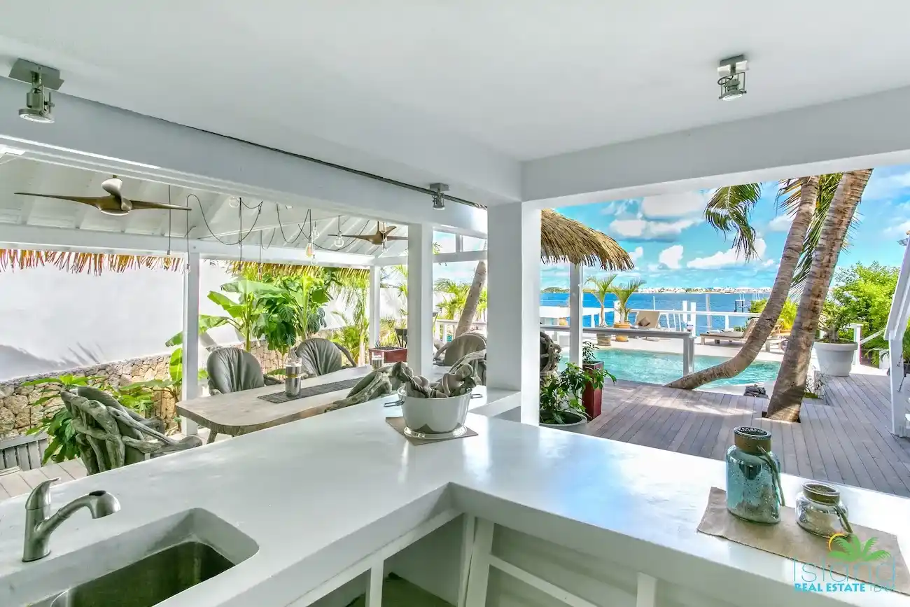 For Sale 7 Bedroom 9 Bath Lagoon Front Villa Sint Maarten Point Pirouette 24 24 11zon 24 11zon