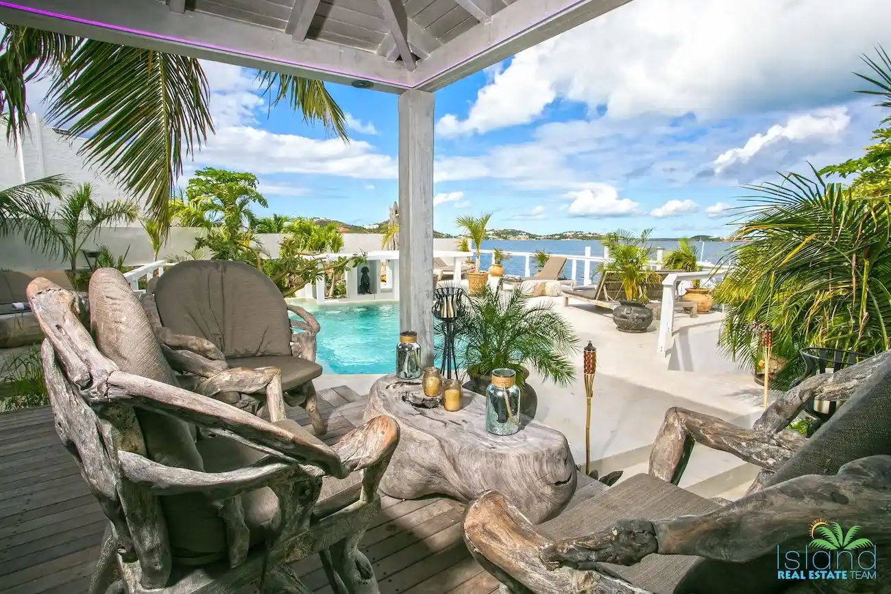 For Sale 7 Bedroom 9 Bath Lagoon Front Villa Sint Maarten Point Pirouette 27 27 11zon 27 11zon