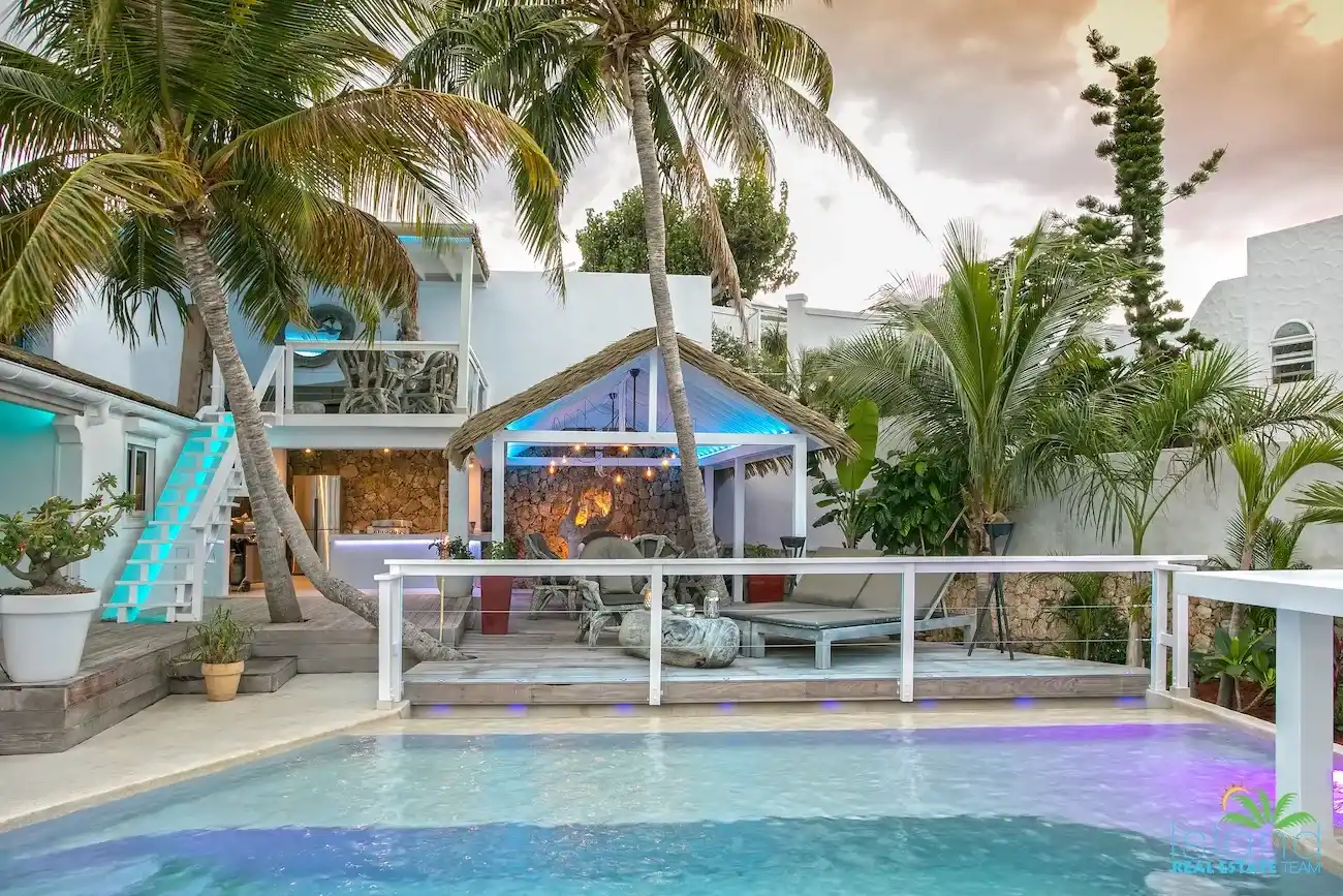 For Sale 7 Bedroom 9 Bath Lagoon Front Villa Sint Maarten Point Pirouette 32 32 11zon 32 11zon
