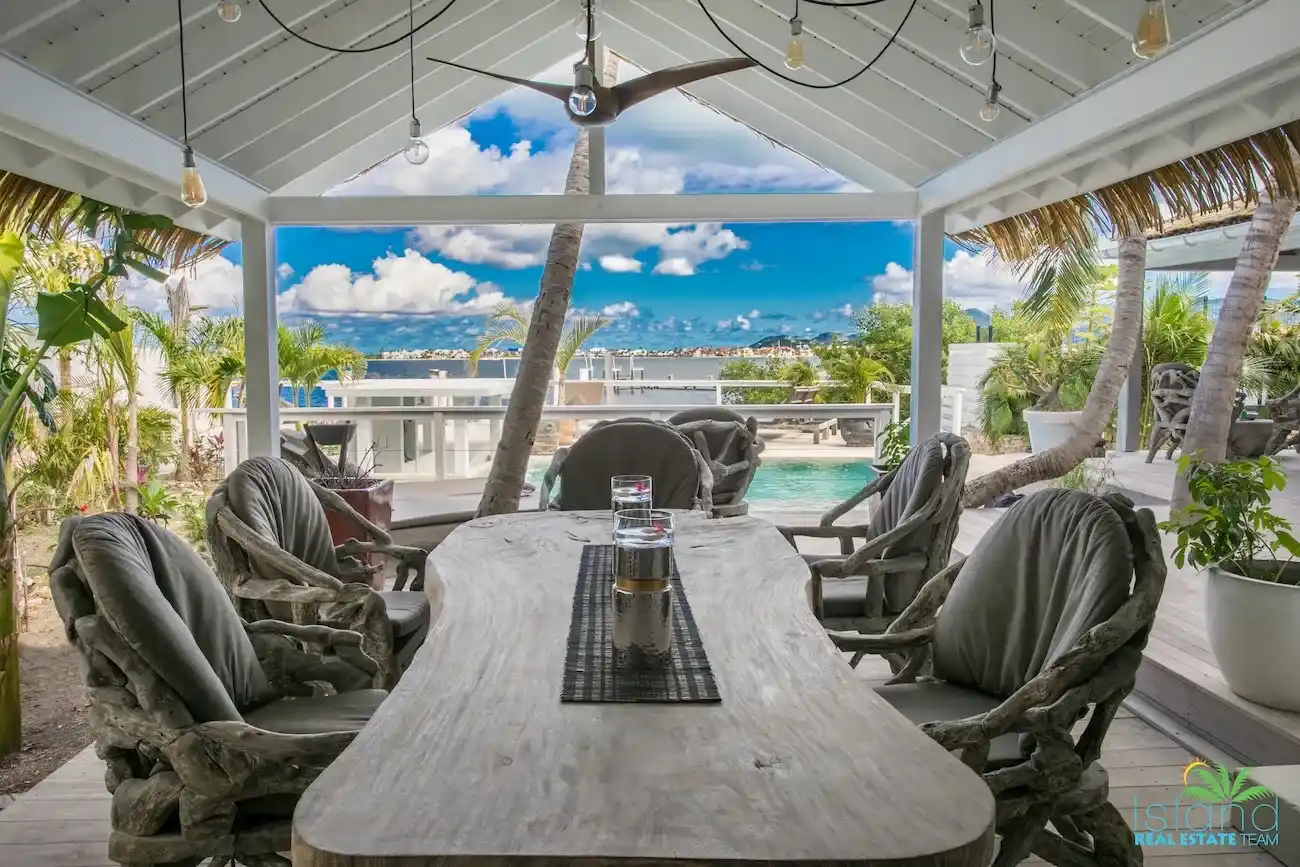 For Sale 7 Bedroom 9 Bath Lagoon Front Villa Sint Maarten Point Pirouette 6 6 11zon 6 11zon