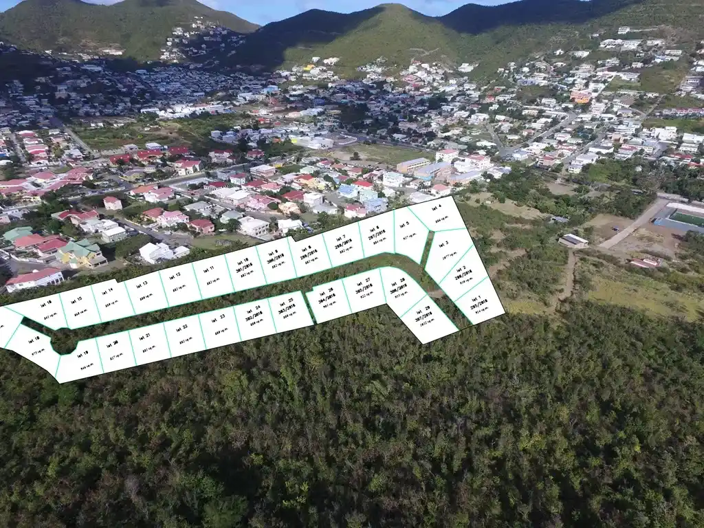 For Sale Kenepa Garden Estate Lots Sint Maarten L.b. Scott Road 11 1 11zon 1 11zon