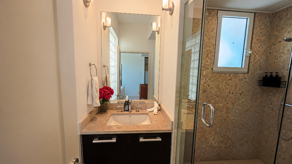 for sale in the gated development of Aqualina, 3 bedroom beachfront condo, sint maarten, simpson bay 21