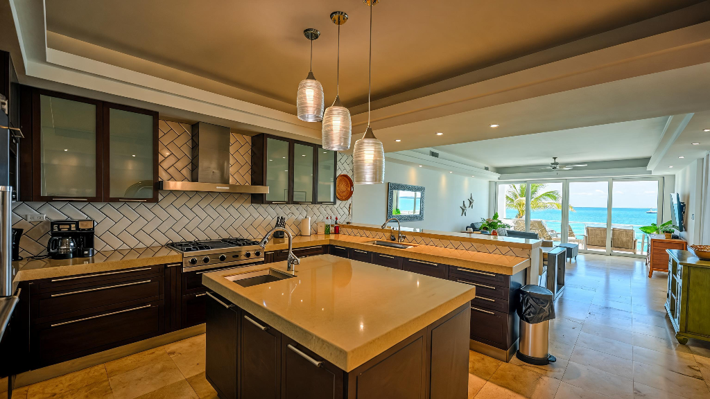 for sale in the gated development of Aqualina, 3 bedroom beachfront condo, sint maarten, simpson bay 6