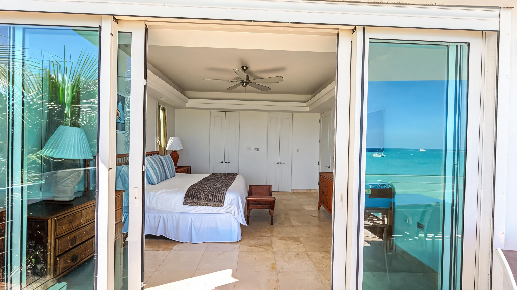 for sale in the gated development of Aqualina, 3 bedroom beachfront condo, sint maarten, simpson bay 8
