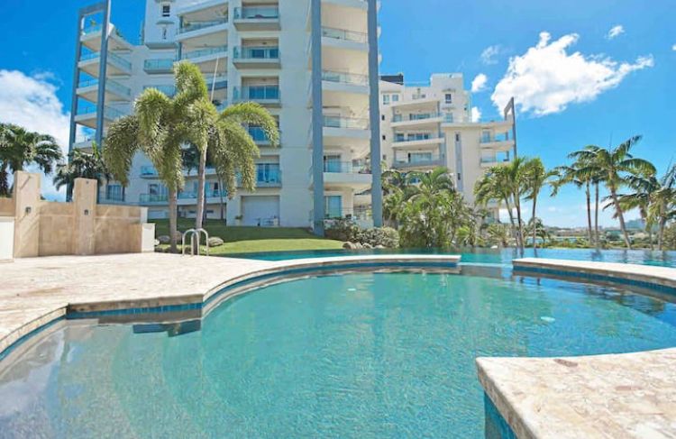 for sale, 1 bedroom, 1.5 bath ocean view condo, sint maarten, maho 2