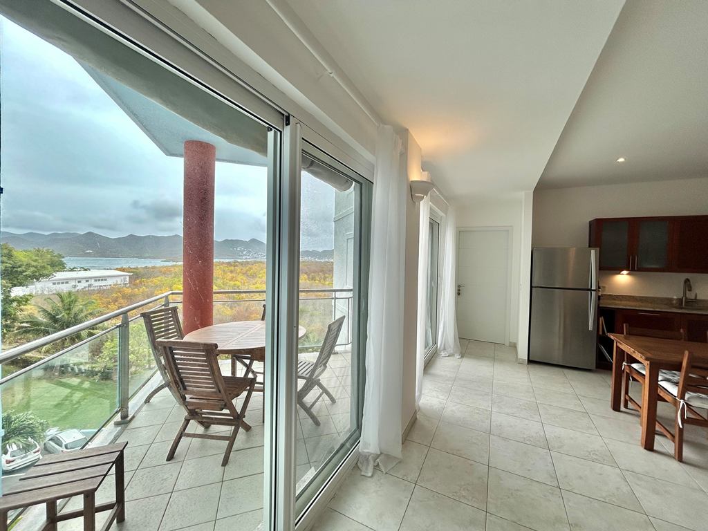for sale, 1 bedroom, 1.5 bath ocean view condo, sint maarten, maho 25