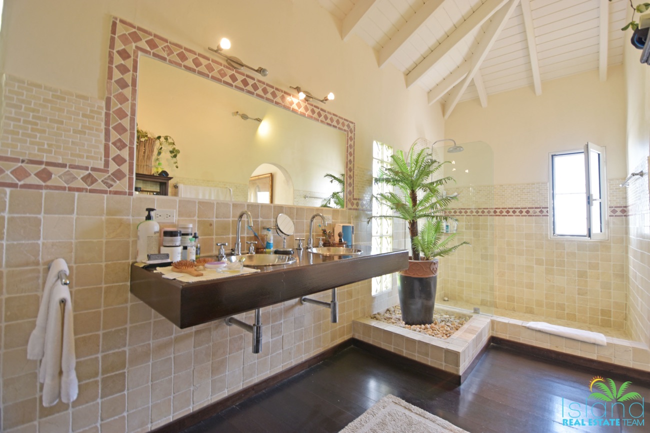 for sale, 3 bedroom ocean view villa, sint maarten, almond grove 13
