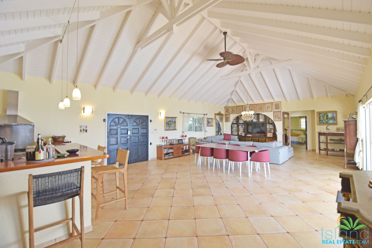 for sale, 3 bedroom ocean view villa, sint maarten, almond grove 4