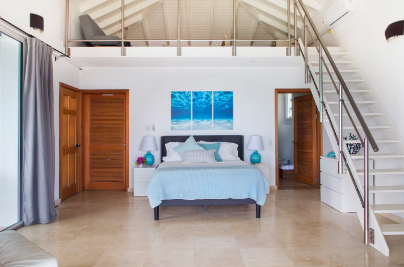 for sale 4 bedroom 5 bath ocean view villa in gated community, sint maarten, oyster pond 11