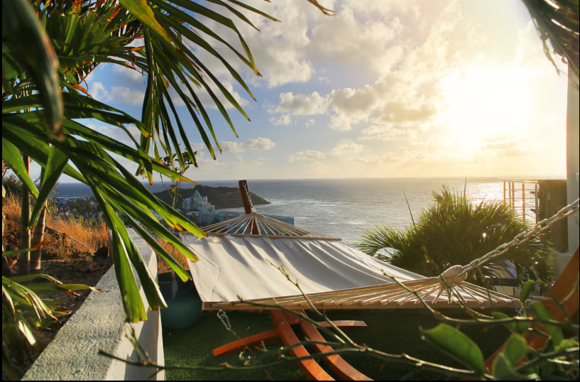 for sale 4 bedroom 5 bath ocean view villa in gated community, sint maarten, oyster pond 15