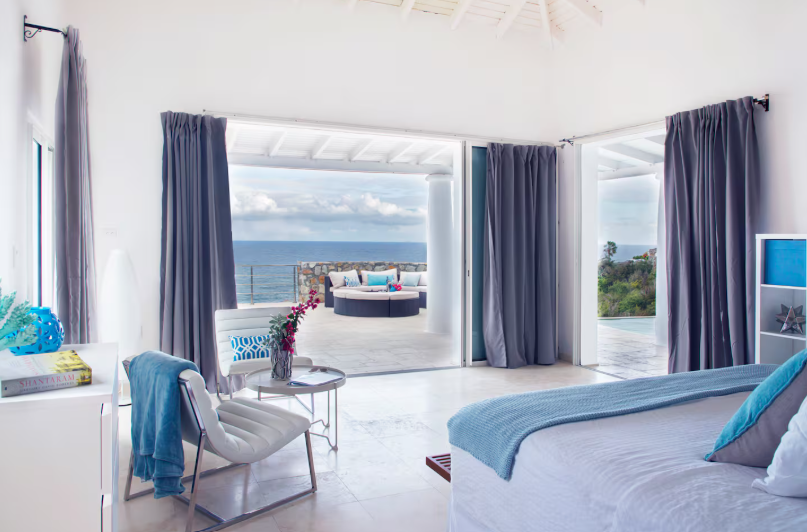 for sale 4 bedroom 5 bath ocean view villa in gated community, sint maarten, oyster pond 5