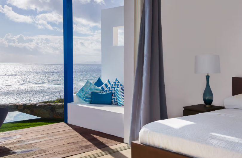 for sale 4 bedroom 5 bath ocean view villa in gated community, sint maarten, oyster pond 8
