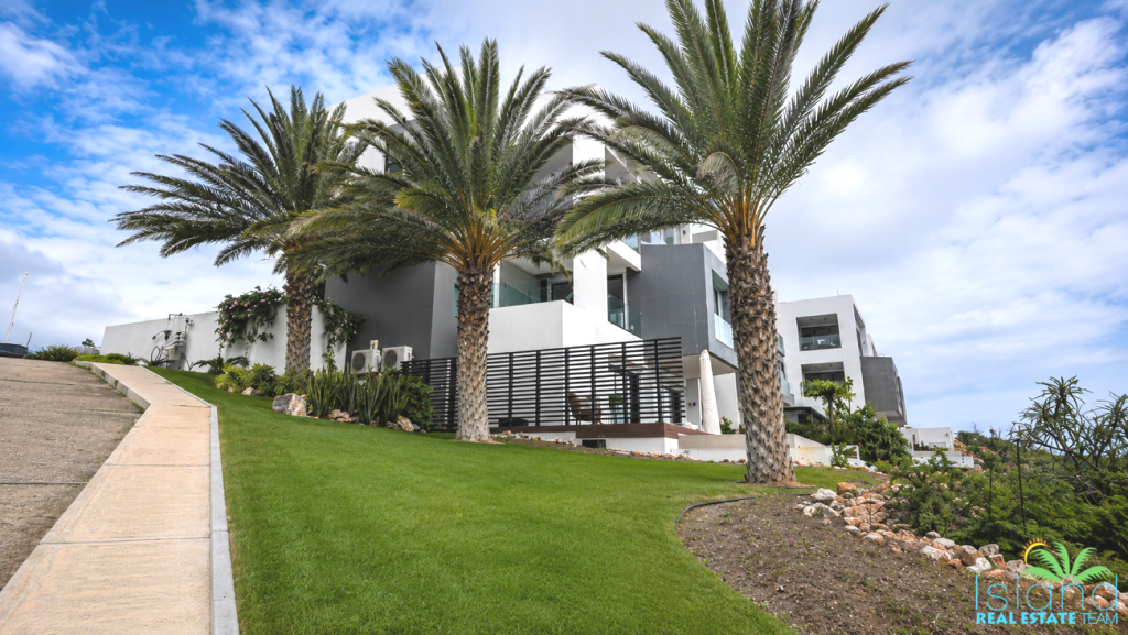 for sale in gated community, 3 bedroom ocean view condo, sint maarten, pelican key 12