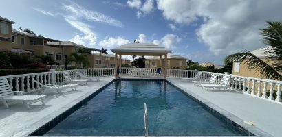 available for long-term rental, 3 bedrooms ocean view townhouse, sint maarten, pelican key 1